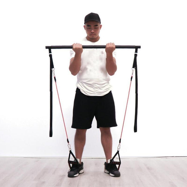 Pilates Resistance Bands portable workout bar