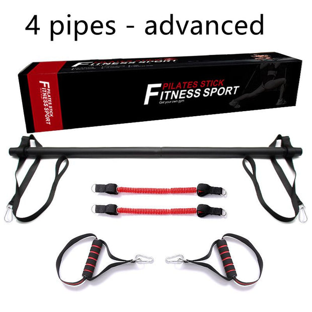 Pilates Resistance Bands portable workout bar